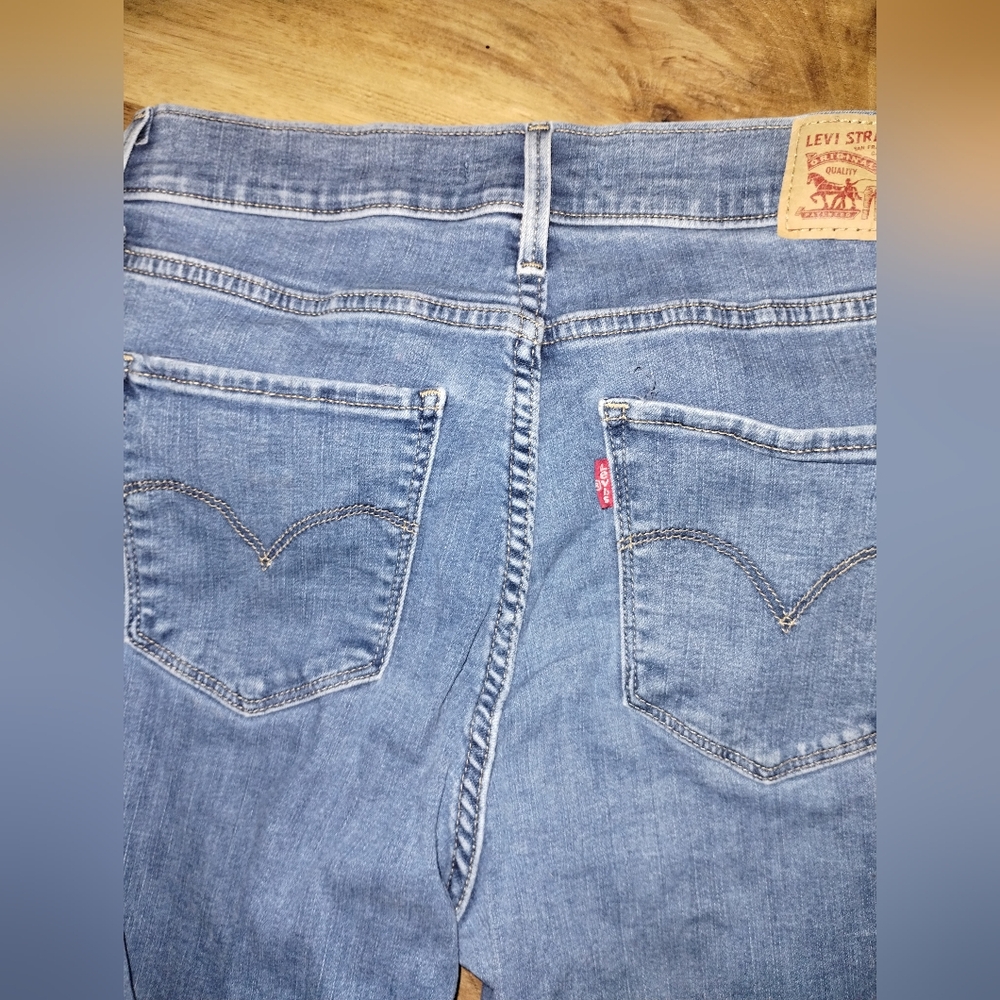 Women's Levi 720 High Waisted Super Skinny Jeans 30x30 - Picture 9 of 9
